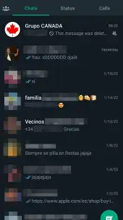 WhatsApp Messenger скриншот 5