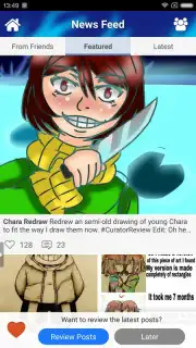 Undertale Amino скриншот 4