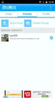 KeeChat скриншот 6