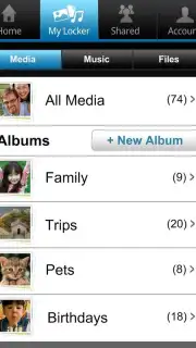 AT&T Locker скриншот 3
