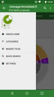 Disk Usage & Storage Analyzer скриншот 1