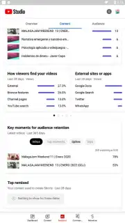 YouTube Studio скриншот 16