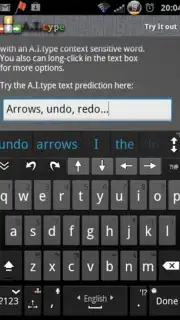 A.I.type Keyboard Free скриншот 3
