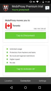 Mobiproxy скриншот 1