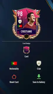 FC 24 Mobile Card Creator скриншот 6