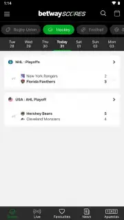 Betway Scores скриншот 7