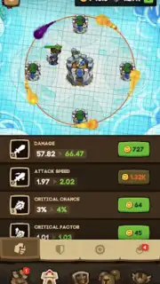 Apexlands- idle tower defense скриншот 4