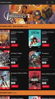 Marvel Comics скриншот 3