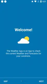 The Weather App скриншот 3