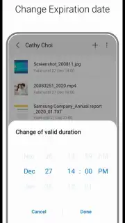 Samsung Private Share скриншот 2