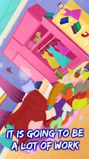 Messy House Bedroom Cleaning скриншот 3