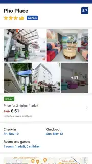 Booking.com скриншот 9