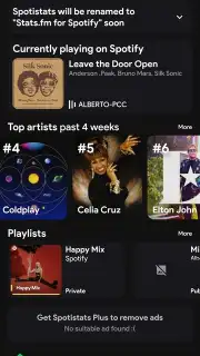 Spotistats for Spotify скриншот 5