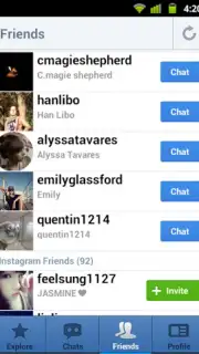 InstaMessage - Instagram Chat скриншот 1