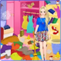 Messy House Bedroom Cleaning